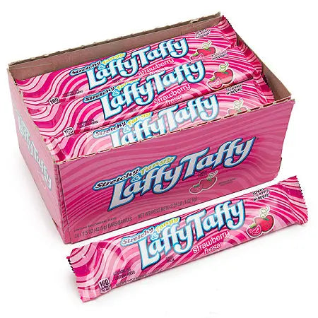 LAFFY TAFFY BAR STRAWB 24CT