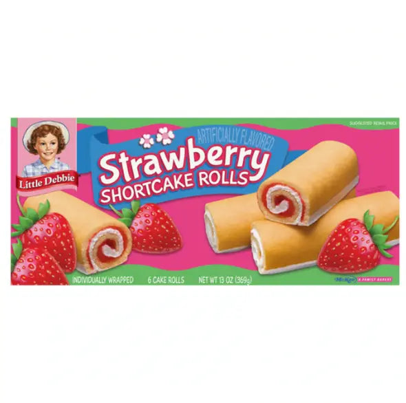 LD STRWBRY SHORTCAKE ROLLS 6 CT