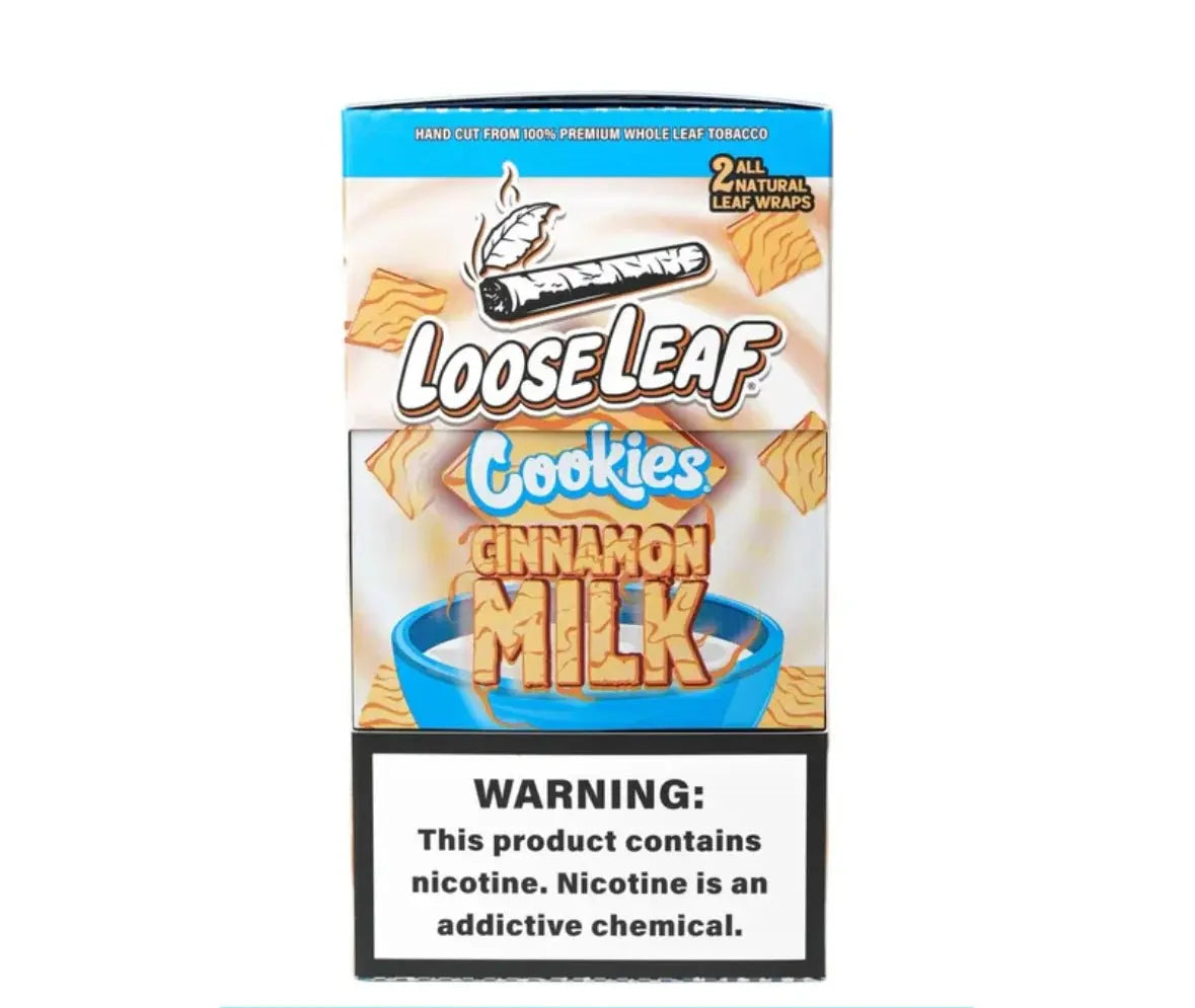 LOOSE LEAF COOKIES CINNAMON MILK 20/2PK