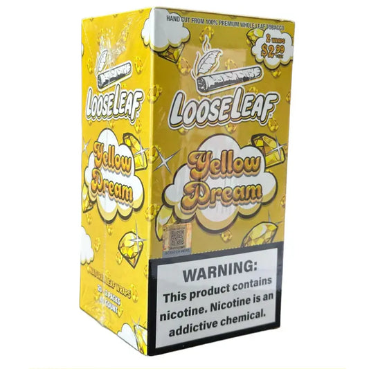 LOOSE LEAF PP$2.99 YELOW 20/2PK