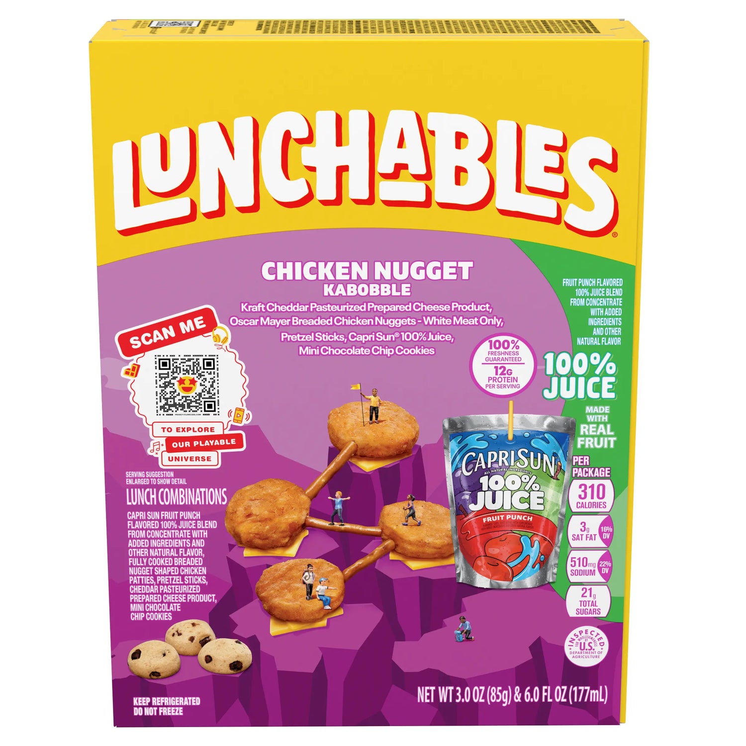 LUNCHABLE CHICKEN KABOB 6 OZ