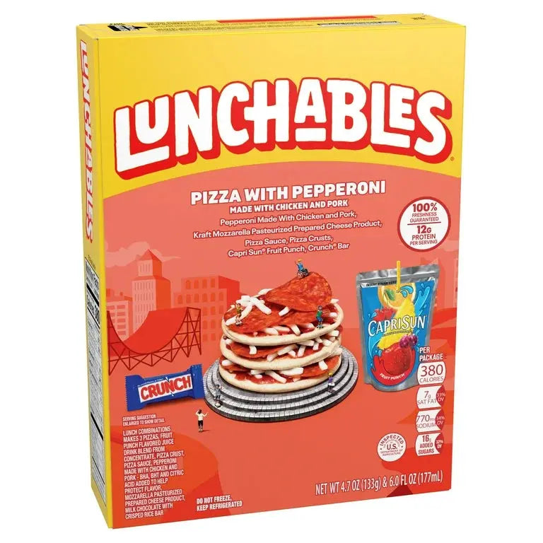 LUNCHABLE PEPPPERONI PIZZA 6 OZ