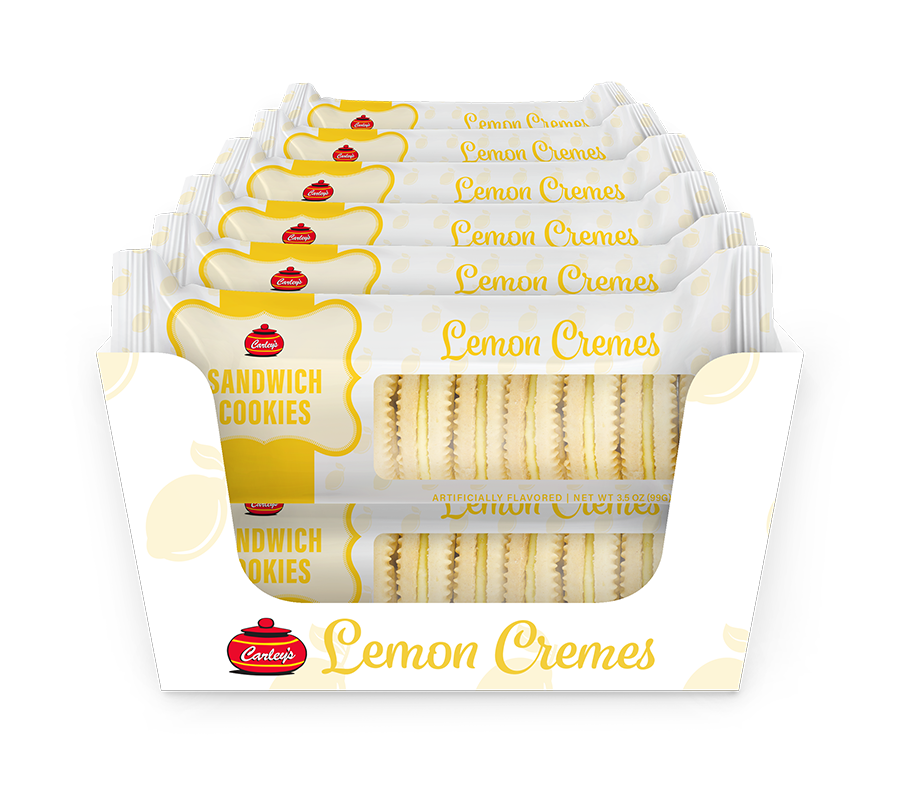CARLEY'S CRÈME LEMON 12CT