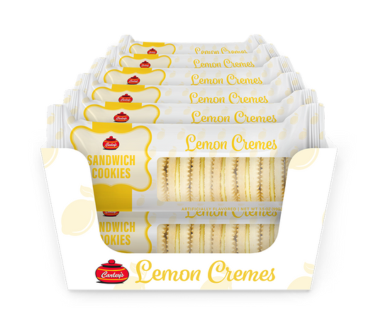 CARLEY'S CRÈME LEMON 12CT