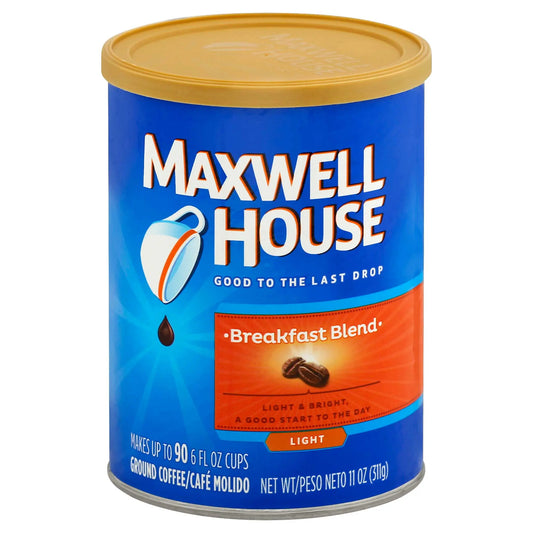 MAXWELL HOUSE BREAKFAST BLEND 6/11 OZ - Chase Cash & Carry