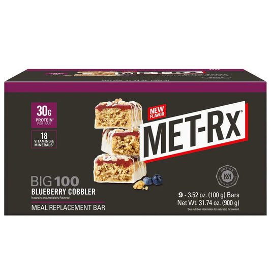METRX BIG 100 BLUEBERRY COBBLER 9CT