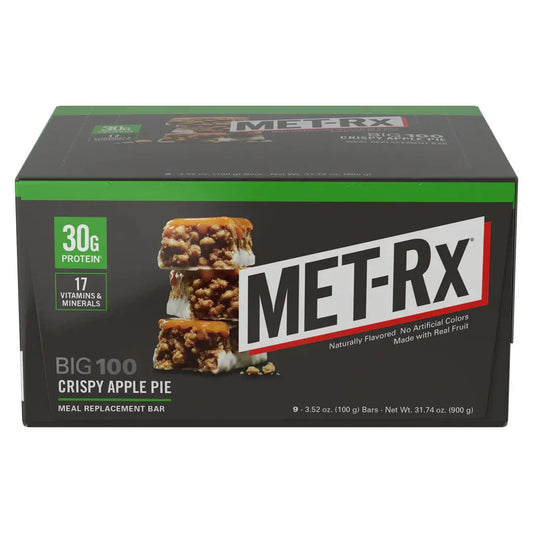 METRX BIG 100 CRISPY APPLE PIE 9CT  
