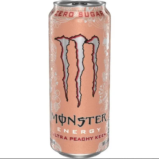 MONSTER ENERGY Ultra Peachy Keen 16 OZ - Chase Cash & Carry