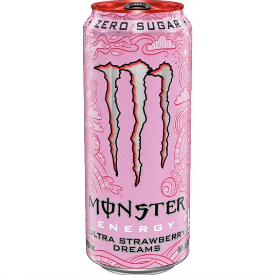 MONSTER ENERGY Ultra Strawberry Dreams 16 OZ - Chase Cash & Carry