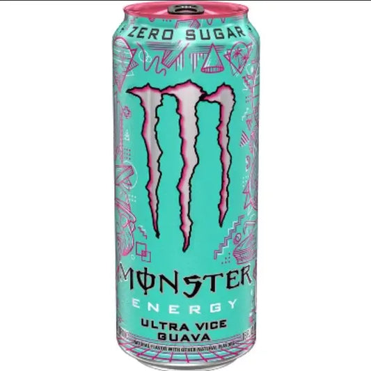 MONSTER ENERGY Ultra Vice Guava 16 OZ - Chase Cash & Carry