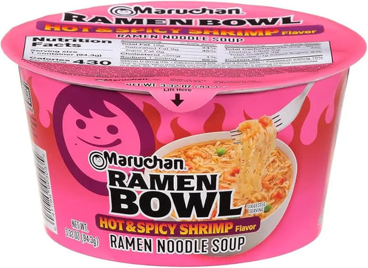 MRCHN BOWLS HOT SPICY SHRIMP 6CT