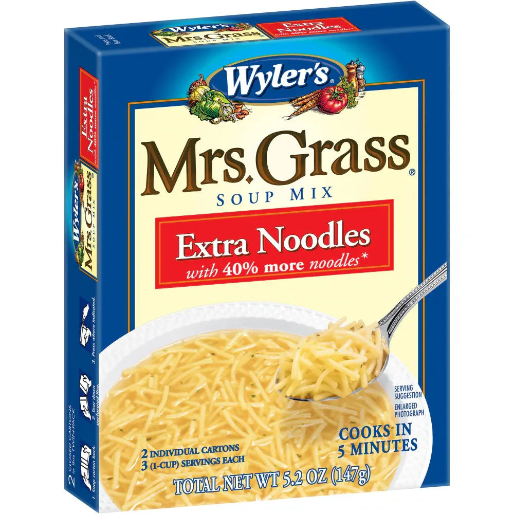 MRS.GRASS NOODLE SOUP MIX 6CT