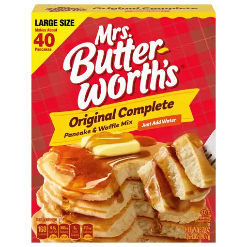 MRS BWORTH ORIGINAL COMPELTE PANCAKE MIX 2LB
