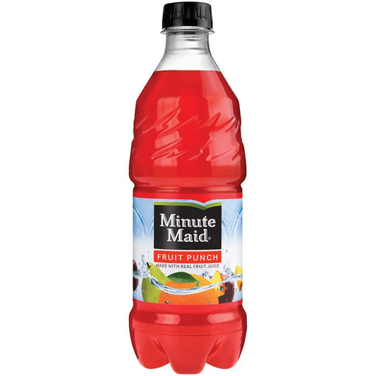 Minute Maid Fruit Punch 20 Oz 24 CT