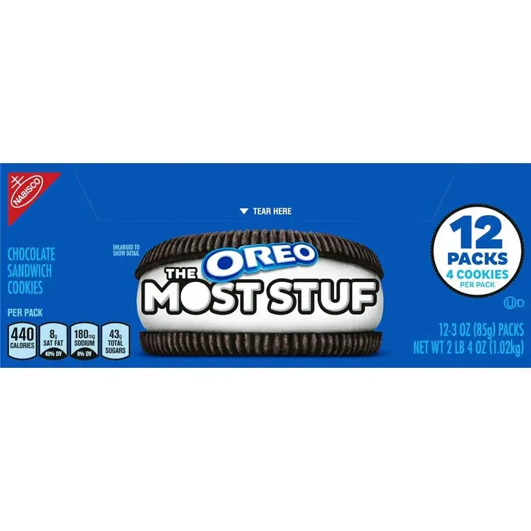 NAB OREO THE MOST STUF 12CT
