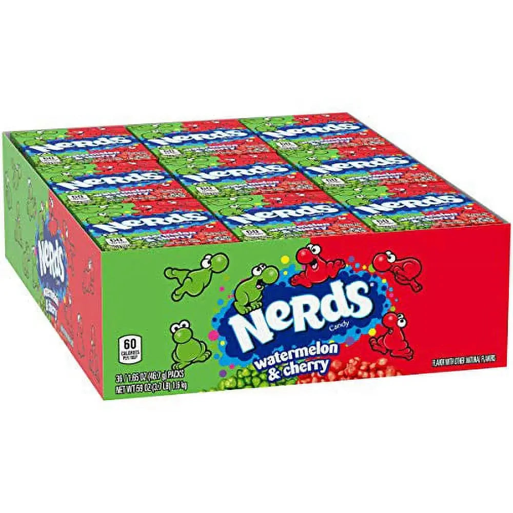 NERDS WATERMELON/FRUIT PUNCH 36CT  