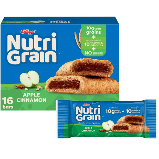 NUTRI-GRAIN APPLE CINNAMON 16CT