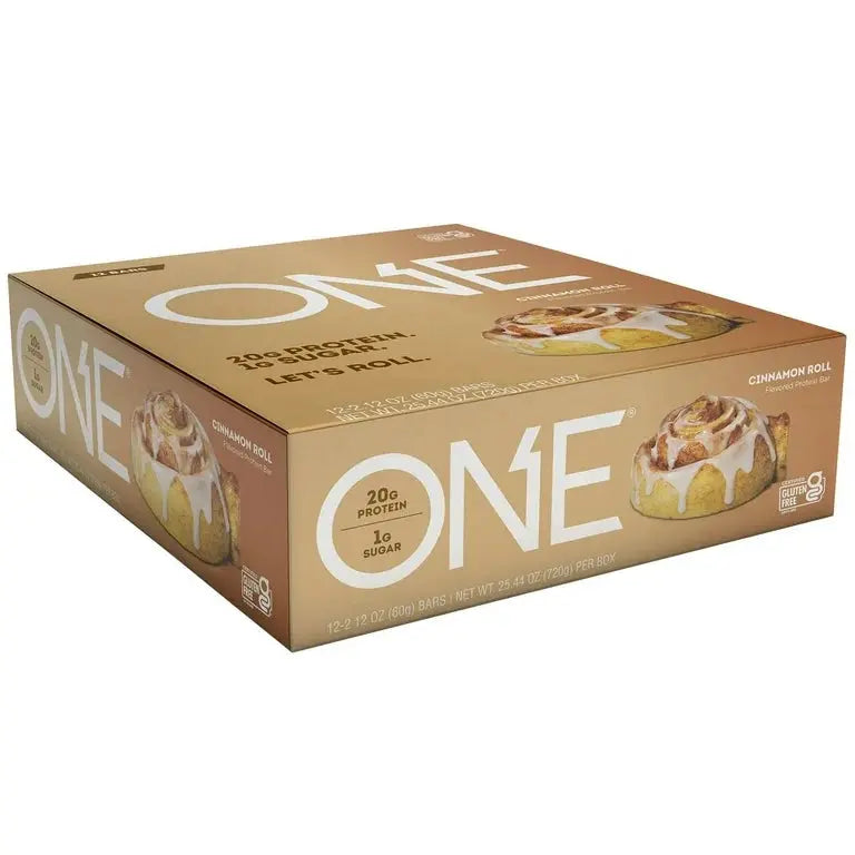 ONE BAR CINNAMON ROLL 12CT