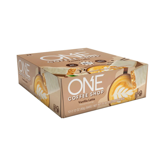 ONE BAR COFFEE SHOP HERSHEYS VANILLA LATTE 12CT