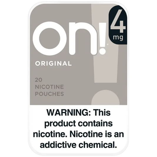 ON! WG 4MG NICOTINE POUCHES 5CT