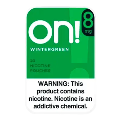 ON! WG 8MG NICOTINE POUCHES 5CT