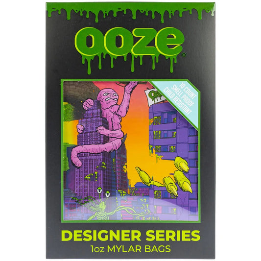 OOZE DESIGNER SERIES 1OZ MYLAR BAGS 10CT