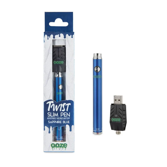 OOZE SLIM BLUE PEN TWIST BATTERY