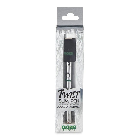 OOZE SLIM CHROME PEN TWIST BATTERY