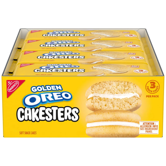 OREO CAKESTERS GOLDEN 8CT