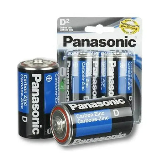 PANASONIC -D- BATTERY 2 PK