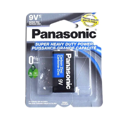 PANASONIC 9V BATTERY 1 PK