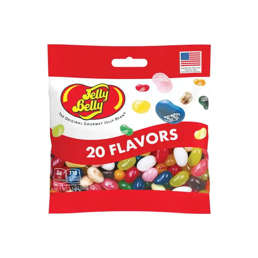 PEG JELLY BELLY 20 FLAVORS 6/3.5OZ  