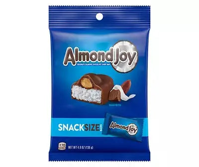 PEG ALMOND JOY SNACK SIZE 6/4.8OZ