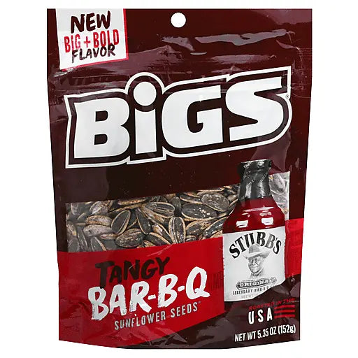 PEG BIGS SUNFLWR SEEDS TANGY BBQ 6/5.35OZ