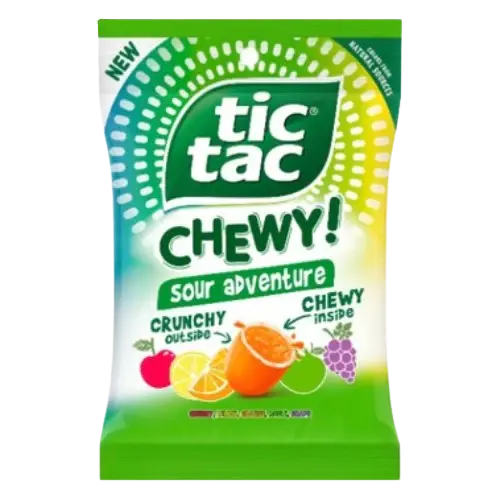 PEG TIC TAC CHEWY SOUR ADVENTURE 2.8OZ/6CT