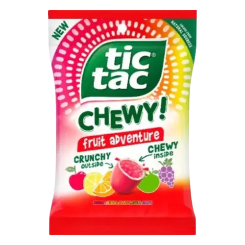 PEG TIC TAC CHEWY SWEET ADVENTURE 2.8OZ/6CT