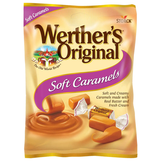 PEG WERTHERS SOFT CARAMEL 6/4.5OZ