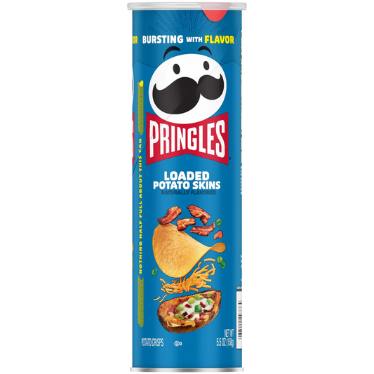 PRINGLES LARGE LOADED POTATO SKINS 7CT