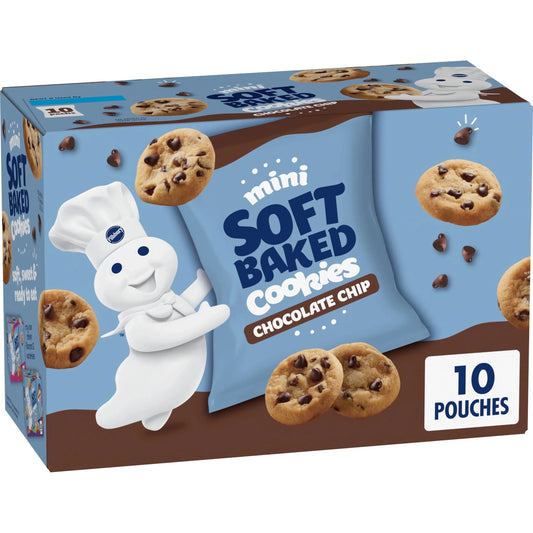 PILLSBURY MINI CHOC CHIP COOKIES 6CT