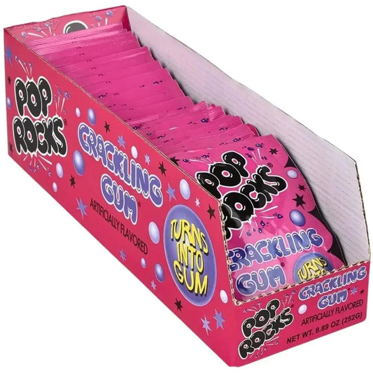 POP ROCKS BUBBLE GUM 24 CT