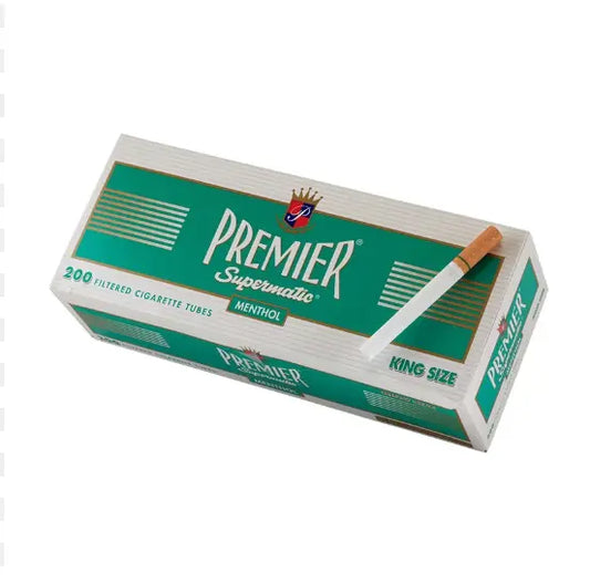 PREMIER TUBES MENTHOL 100MM - 200CT