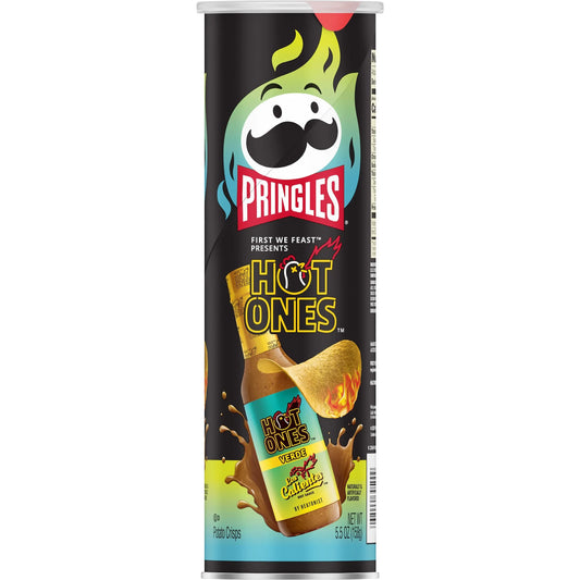 PRINGLES LARGE HOT ONES VERDE 7CT