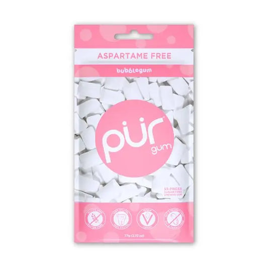 Pur Gum Bags Bubblegum 12CT - Chase Cash & Carry