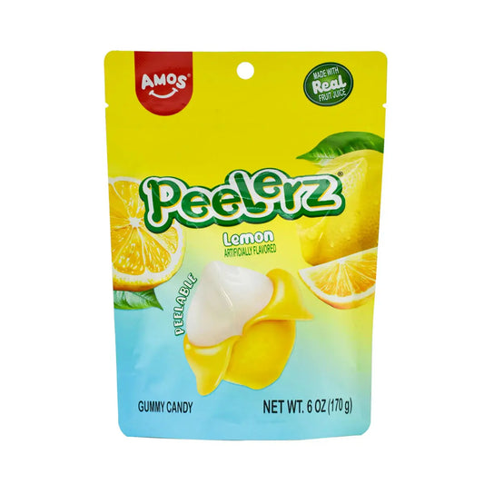 Peg Peelerz Gummy Lemon 6/6OZ - Chase Cash & Carry