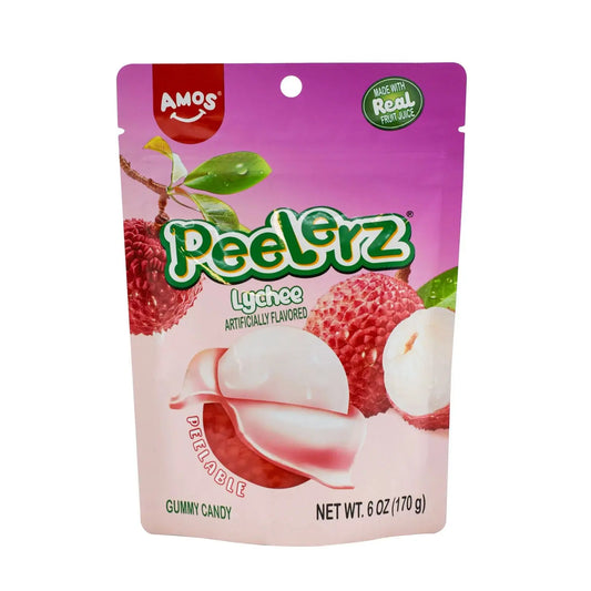 Peg Peelerz Gummy Lychee 6/6OZ - Chase Cash & Carry