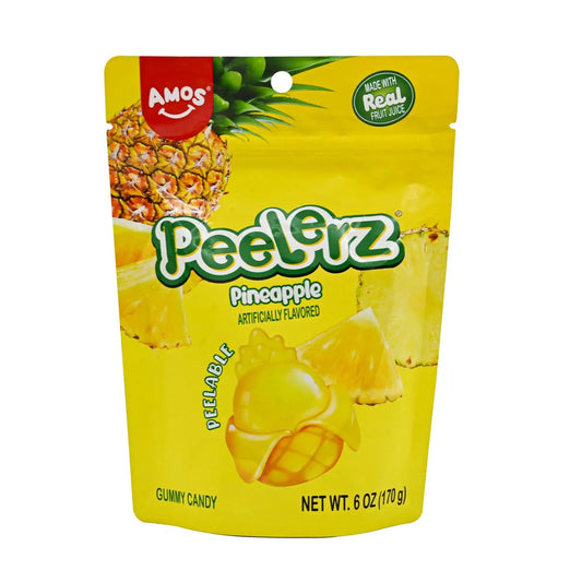 Peg Peelerz Gummy Pineapple 6/6OZ - Chase Cash & Carry