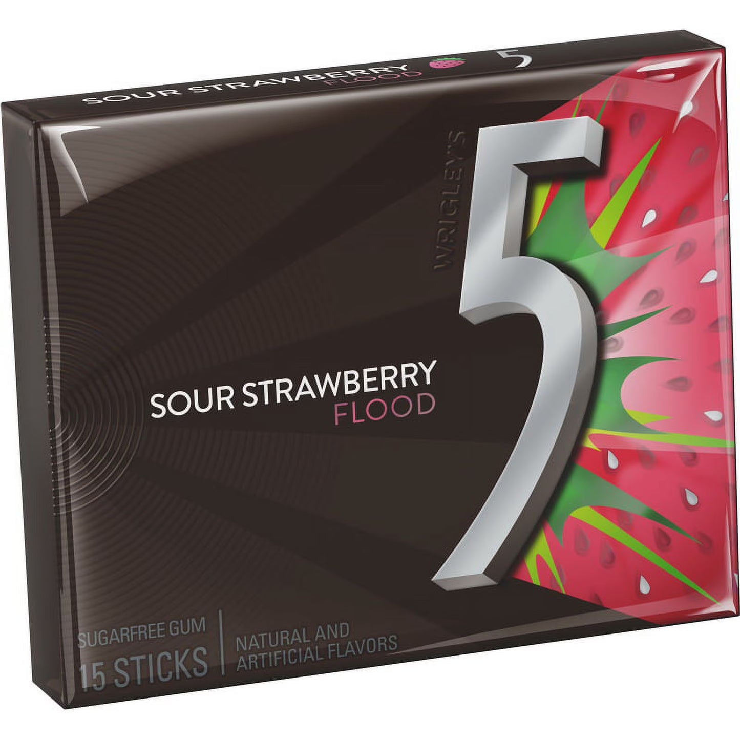 FIVE GUM SOUR SWEET BERRY 10CT