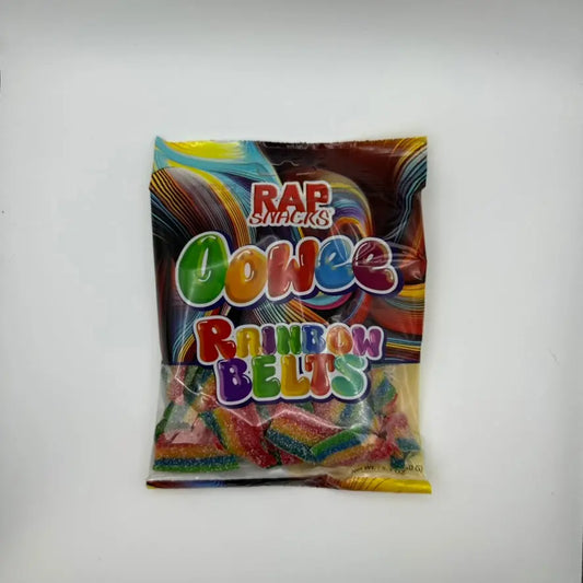 RAP SNACKS CANDY Rainbow Belts 12/5OZ