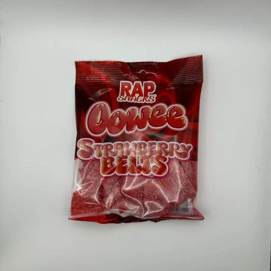 RAP SNACKS CANDY Strawberry Belts 12/5OZ