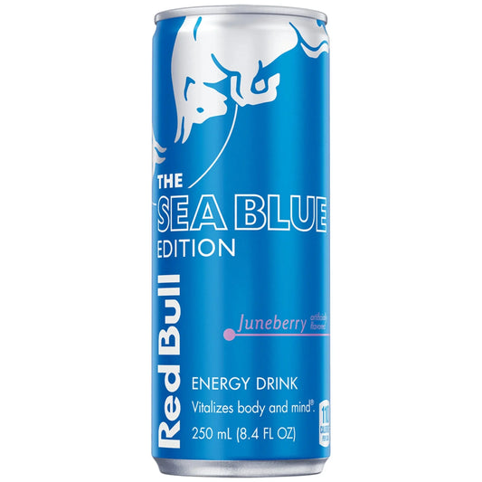 RED BULL ENERGY 8 OZ CANS Sea Blue - Chase Cash & Carry